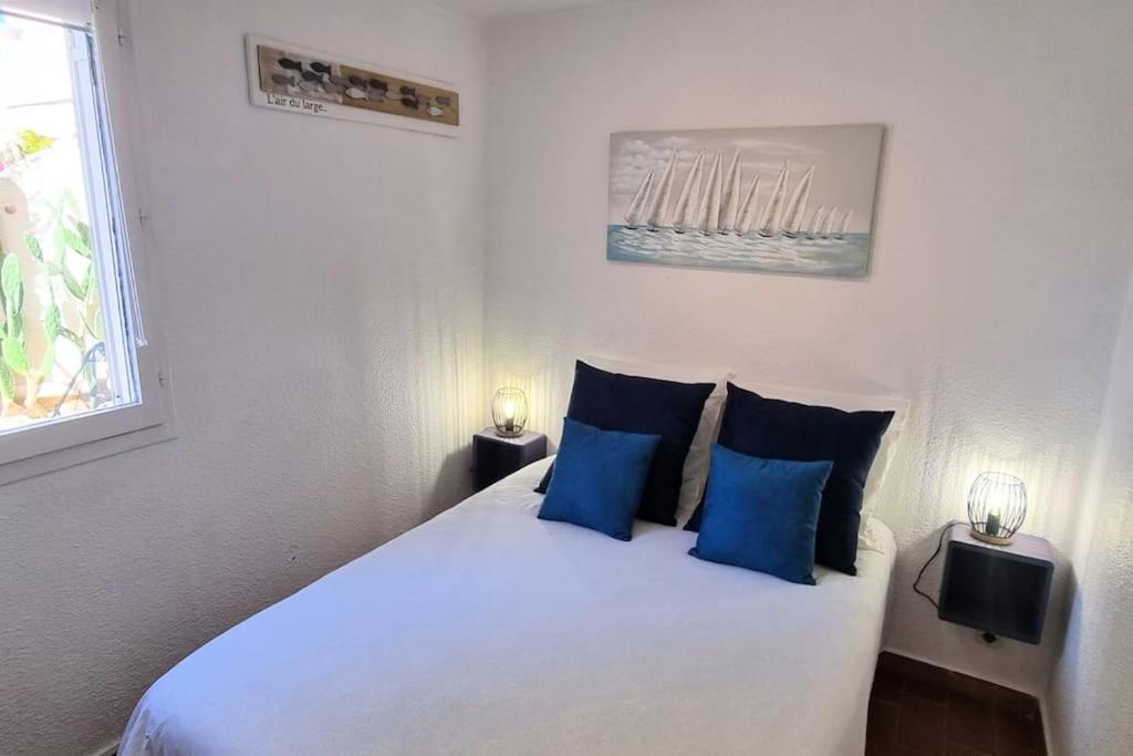 Le Marine Rez De Jardin Direct Plage Parking Prive Climatise Sète Exterior foto